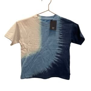 Gap kids blue the dye t shirt new with tag size XS (4-5)